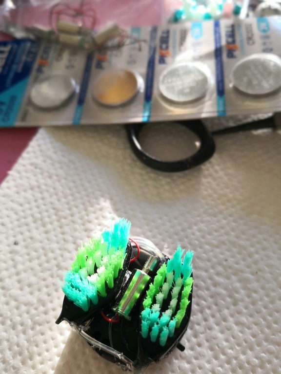 Adding the brushes