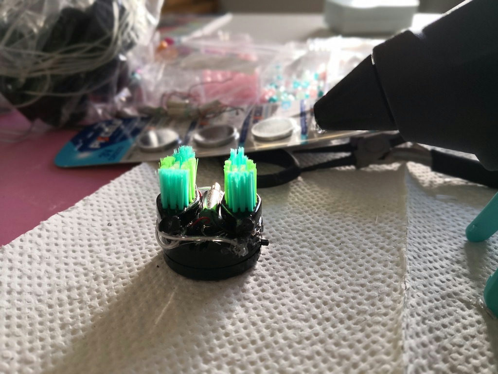 Handmade bristlebots